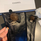 GLOVES IN BLACK LAMBSKIN 456328
