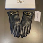 TOUCHSCREEN GLOVES IN BLACK LAMBSKIN 462261
