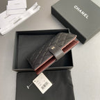 CC 96066 Compact Wallet Black Caviar Sliver Steel 234611