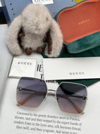SQUARE FRAME SUNGLASSES G9638 IN METAL