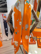 HERMES 25S SCARF 140 IN SILK 724764