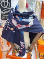 HERMES 25S SCARF 140 IN SILK 724765