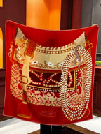 HERMES 25S SCARF 140 IN SILK 854764