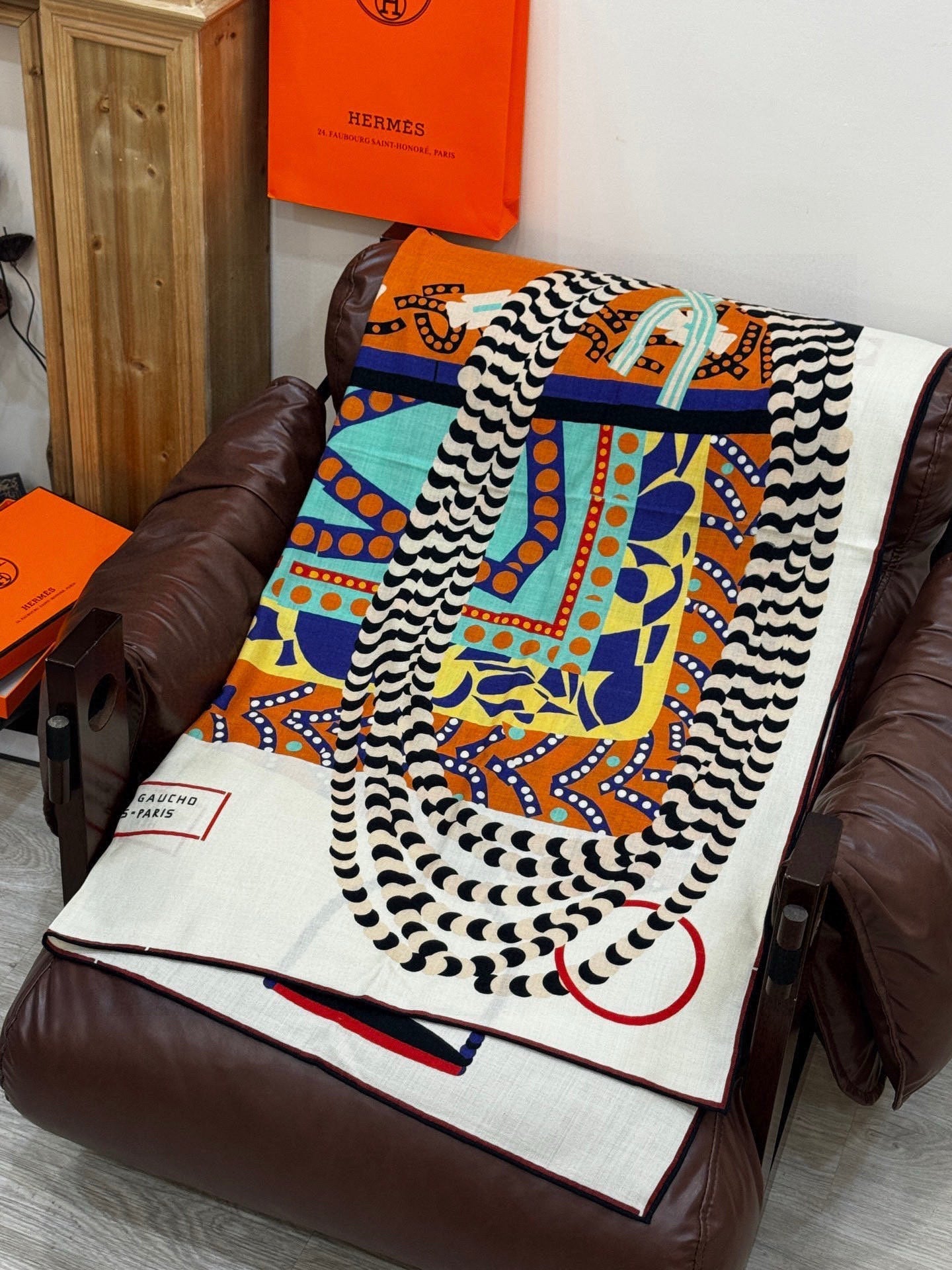 HERMES 25S SCARF 140 IN SILK 854766