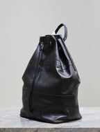 RIVE GAUCHE BACKPACK 49 IN BLACK CALFSKIN