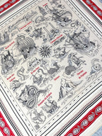 HERMES 25S SCARF 135 IN CASHMERE SILK 729039