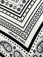HERMES 25S SCARF 135 IN CASHMERE SILK 729038