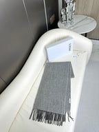 SCARF 180 CM IN MO GRAY CASHMERE 383862