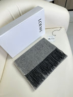 SCARF 180 CM IN MO GRAY CASHMERE 383862
