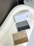 SCARF 180 CM IN MO GRAY CASHMERE 383862