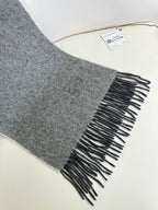 SCARF 180 CM IN MO GRAY CASHMERE 383862