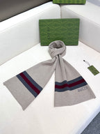 SCARF 180 CM IN HARBOR GRAY CASHMERE 398452