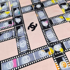 CHANEL 25S SCARF 88 IN SILK 737190