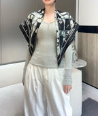 CHANEL 25S SCARF 88 IN SILK 737191