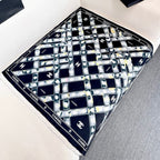 CHANEL 25S SCARF 88 IN SILK 737191