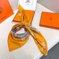 HERMES 25S SCARF 90 IN SILK 729031
