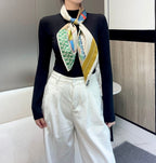 HERMES 25S SCARF 90 IN SILK 735858