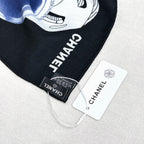 CHANEL 25S SCARF 140 IN CASHMERE SILK 642079