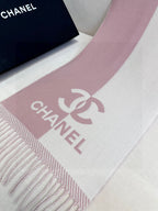 CHANEL 25S SCARF 184 IN MERINO WOOL 727322
