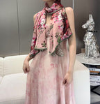 GUCCI 25S SCARF 180 IN SILK 655933