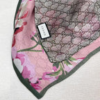 GUCCI 25S SCARF 180 IN SILK 655933