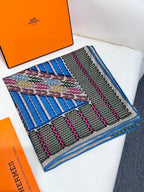 HERMES 25S SCARF 140 IN SILK 727341