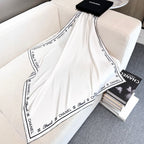 CHANEL 25S SCARF 90 IN SILK 732122