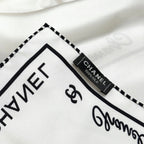 CHANEL 25S SCARF 90 IN SILK 732122