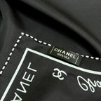 CHANEL 25S SCARF 90 IN SILK 732123