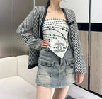CHANEL 25S SCARF 90 IN SILK 711321