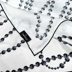 CHANEL 25S SCARF 90 IN SILK 711321