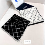 CHANEL 25S SCARF 140 IN CASHMERE SILK 727348