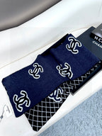 CHANEL 25S SCARF 185 IN CASHMERE 721526