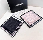 CHANEL 25S SCARF 90 IN SILK 730643