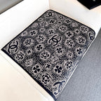 CHANEL 25S SCARF 90 IN SILK 724785