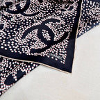 CHANEL 25S SCARF 90 IN SILK 724785