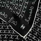 CHANEL 25S SCARF 90 IN SILK 732137