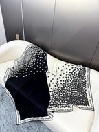 CHANEL 25S SCARF 140 IN CASHMERE SILK 702020