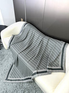 DIOR SCARF 140 CM IN SILK-WOOL BLEND 702041