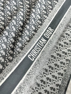 DIOR SCARF 140 CM IN SILK-WOOL BLEND 702041
