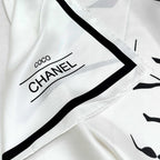 CHANEL 25S SCARF 90 IN SILK 732131