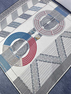 HERMES 25S SCARF 140 IN SILK 727340