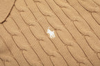 RALPH LAUREN SHORT-SLEEVE POLO KNIT SWEATER STYLE 433