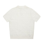 RALPH LAUREN SHORT-SLEEVE POLO KNIT SWEATER STYLE 436
