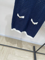 GUCCI PULLOVER KNIT DRESS WITH CUT-OUT DESIGN 276061