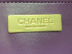 CC SMALL 30 SHOPPING BAG IN VIOLET PURPLE CALFSKIN