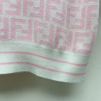 Fendi 25C Polo Shirt Pink 228188