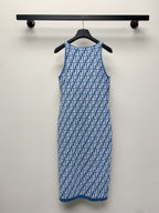 Fendi 25C Jacquard Midi Dress 228194