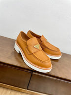 PRA CHOCOLATE LOAFERS BRONZE CALFSKIN