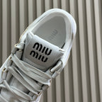 Light Gray Sneakers Calfskin